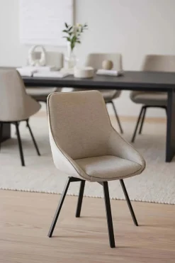 ALISON STOL BEIGE/SVART