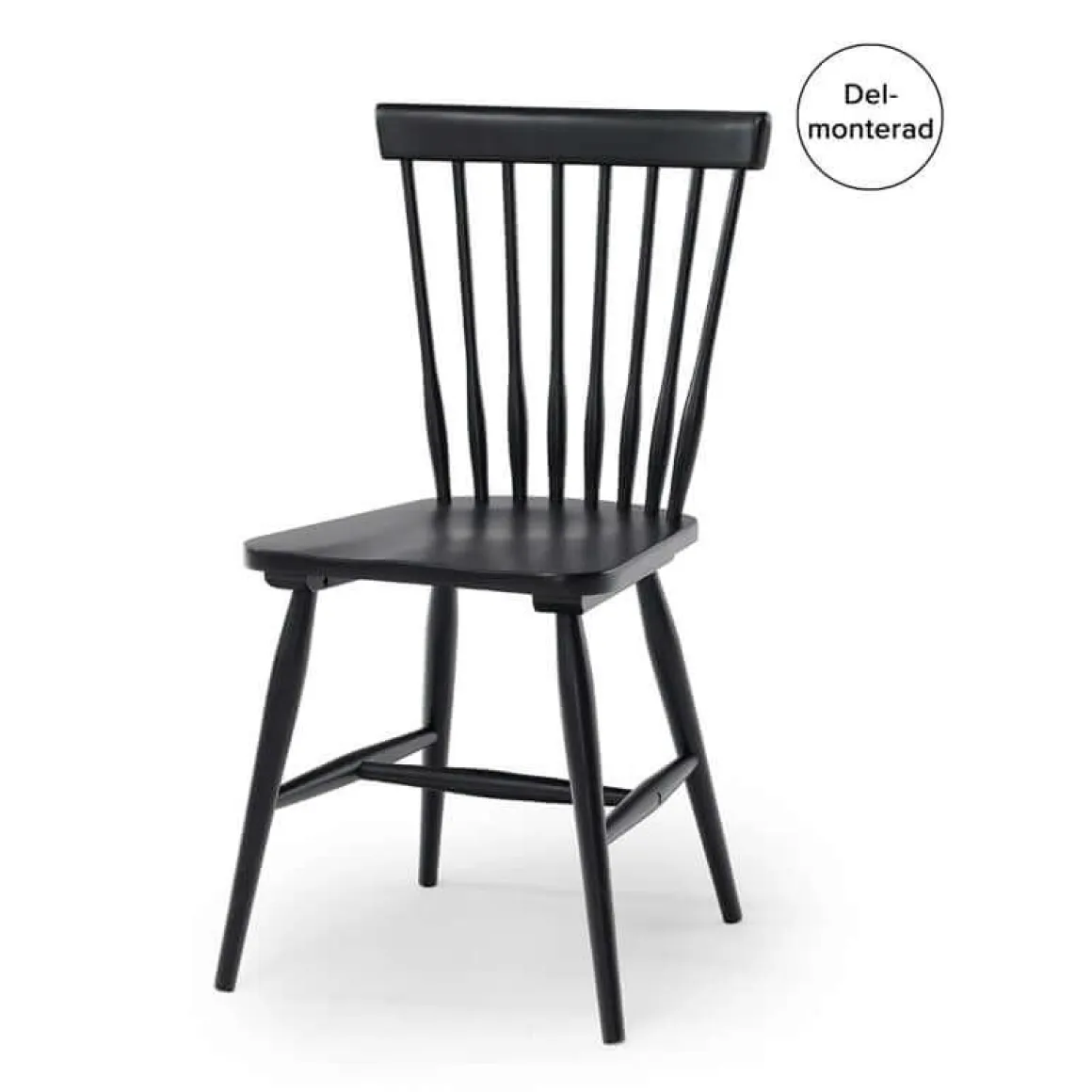 BIRKA STOL SVARTLACK