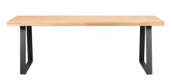 BROOKLYN MATBORD EK/SVART 220 U-Ben