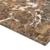 BROOKSVILLE SOFFBORD KVADRATISKT VITPIGMENTERAD/BRUN MARMOR
