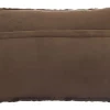 Browny cushion L - Chocolate