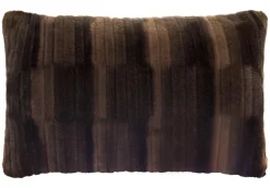 Browny cushion L - Chocolate