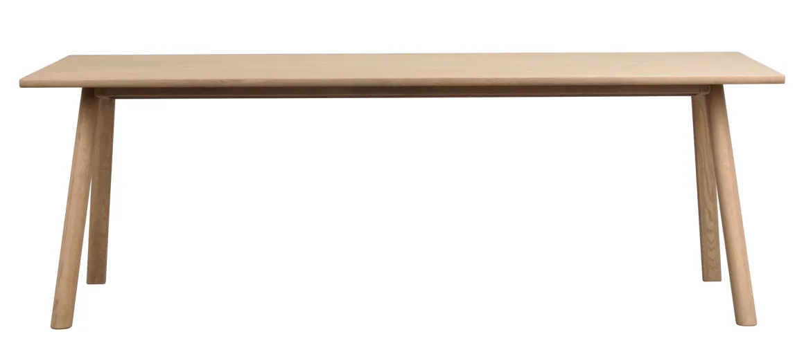 Clapperton Matbord – Sand 220×95 cm