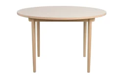 Fairmount Matbord – Beige/Vitpigmenterad Ø120 cm