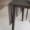 Filippa klaffbord 120+45 mörkbrun ek