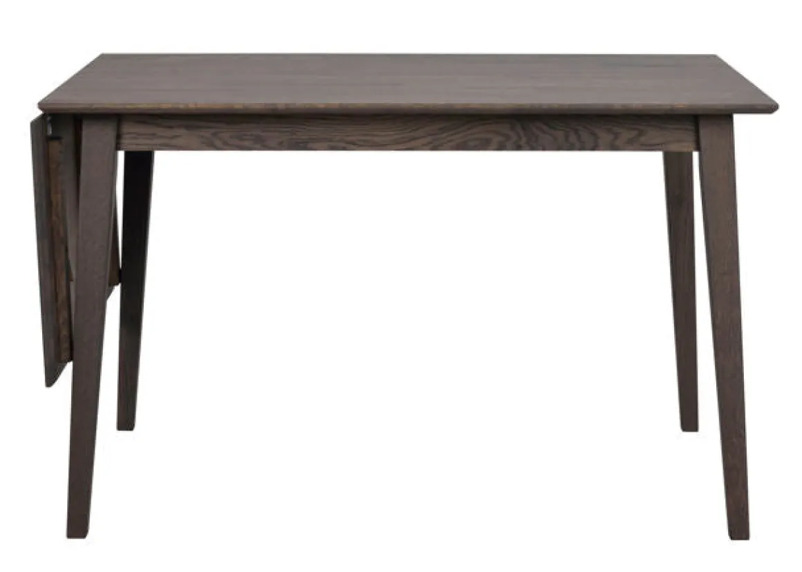 Filippa klaffbord 120+45 mörkbrun ek