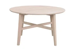 FILIPPA SOFFBORD RUND VITPIGMENTERAD