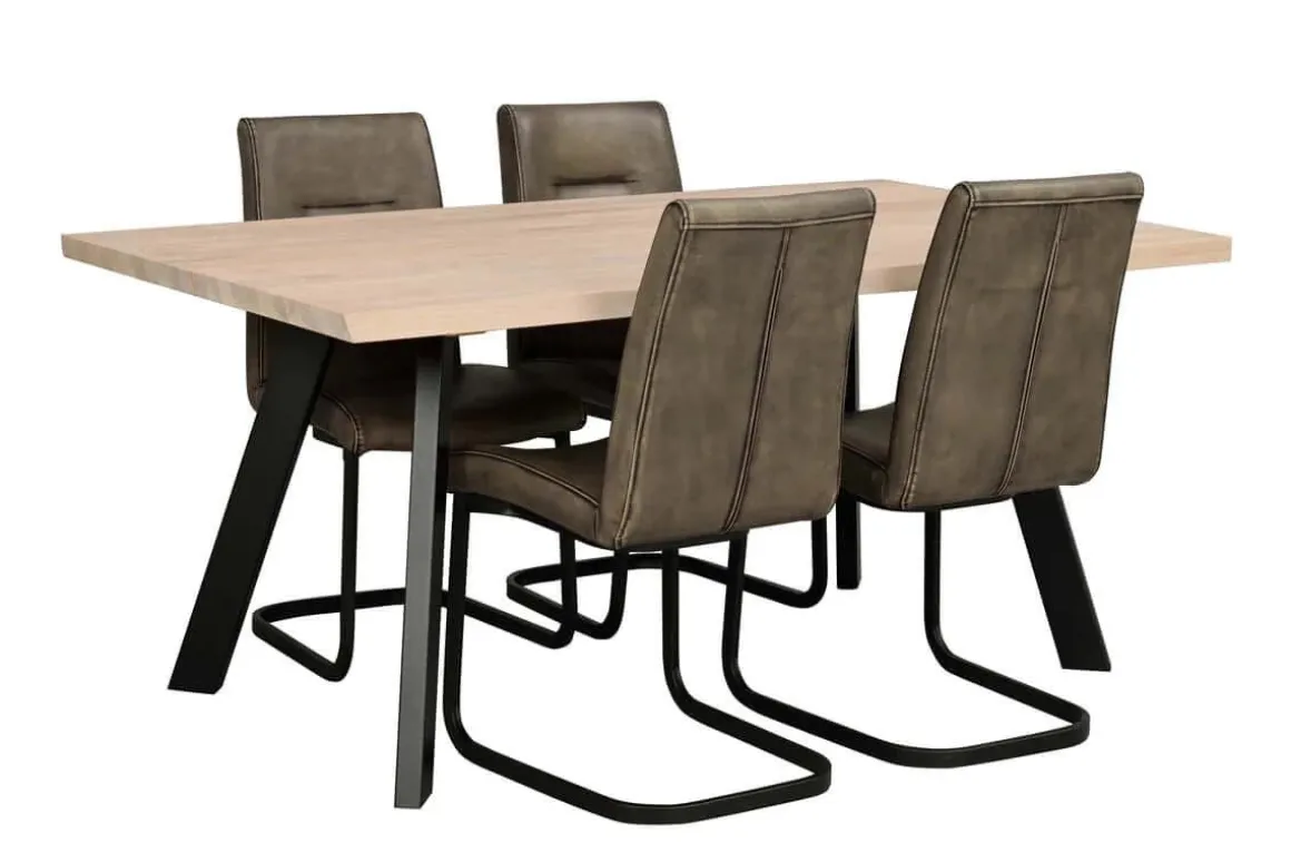 FRED MATBORD VITPIGMENTERAD/SVART 170