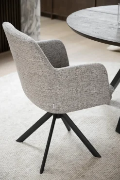 Gladstone Karmstol Mörkbeige/Svart