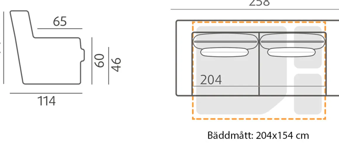 Grail Bäddsoffa
