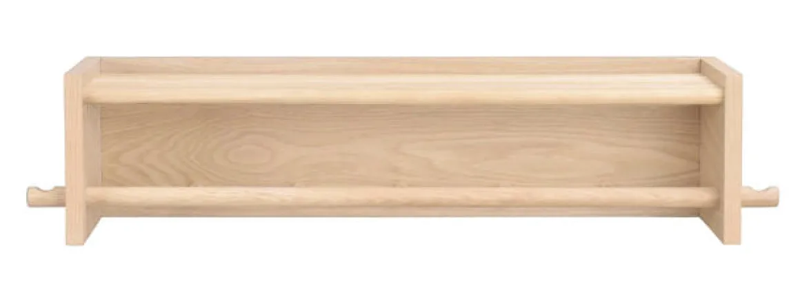 Hillmond hatthylla 80 vitpigmenterad ek