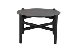 HOLTON SOFFBORD RUND SVART 62