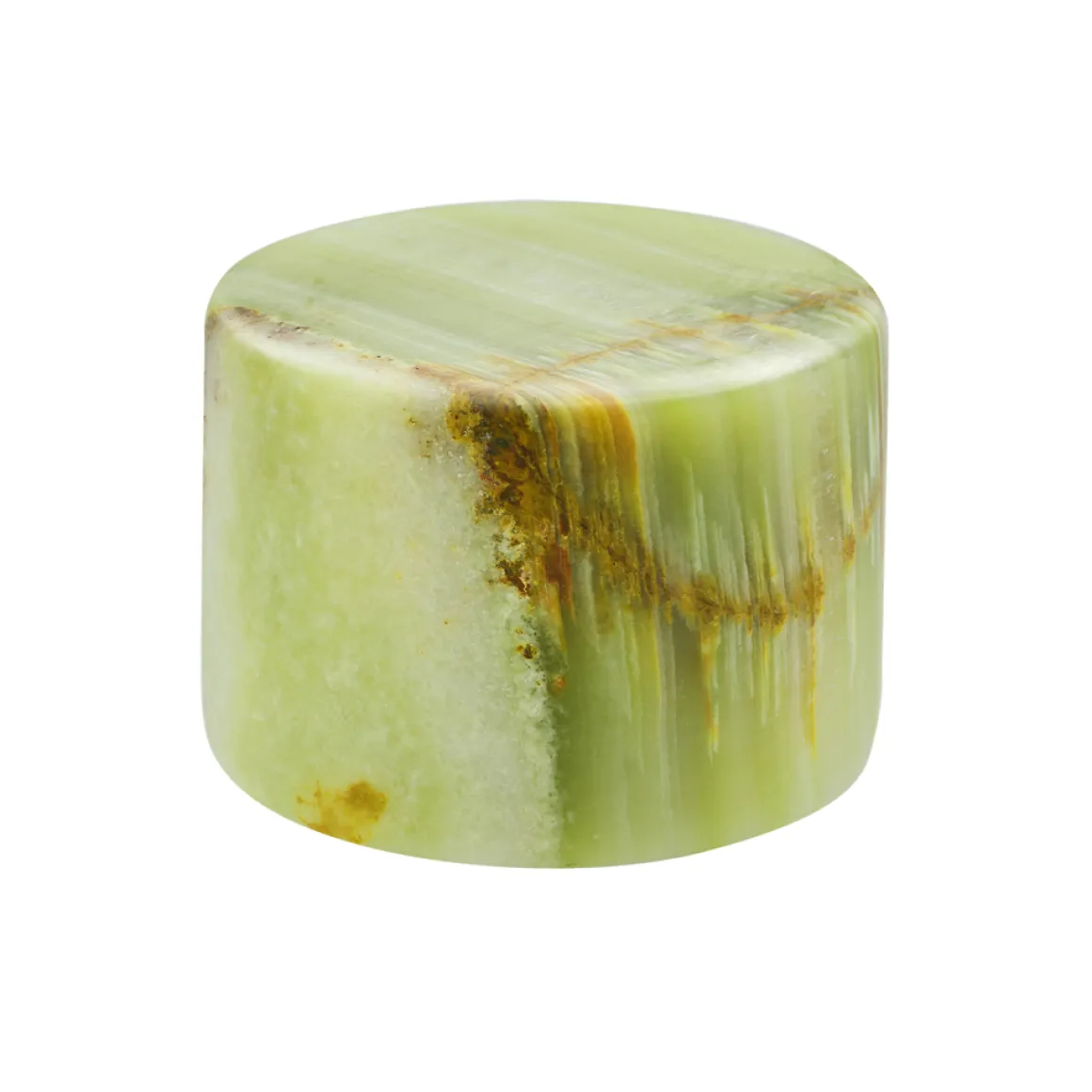 JADE – Grön Silk Matt Bordsljus i äkta marmor