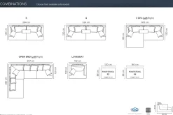 Jade 4-sits Soffa