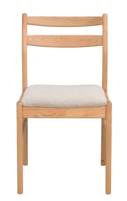 Kerwin Stol – Ek/Ljusbeige