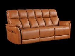 Kingston 3-sits Reclinersoffa med hög rygg