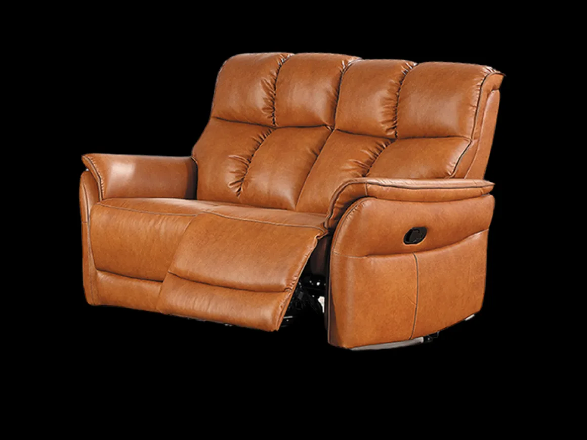 Kingston 2-sits Reclinersoffa med hög rygg