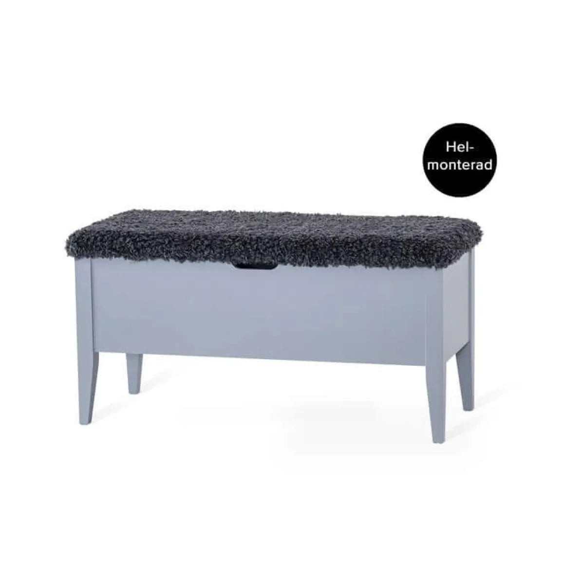 KLINTE BÄNK 90 GRÅ/FÅRPÄLS