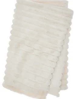 Liny Blanket L - Ivory Pläd