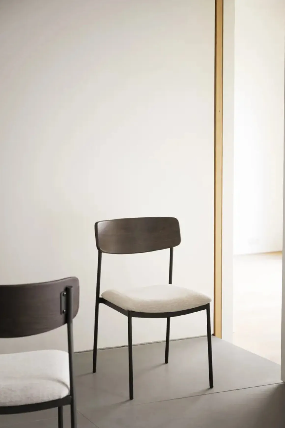 Maymont Stol Brun/ljusbeige/svart