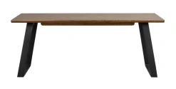 MELVILLE MATBORD BRUN/SVART