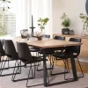 MELVILLE MATBORD VITPIGMENTERAD/SVART