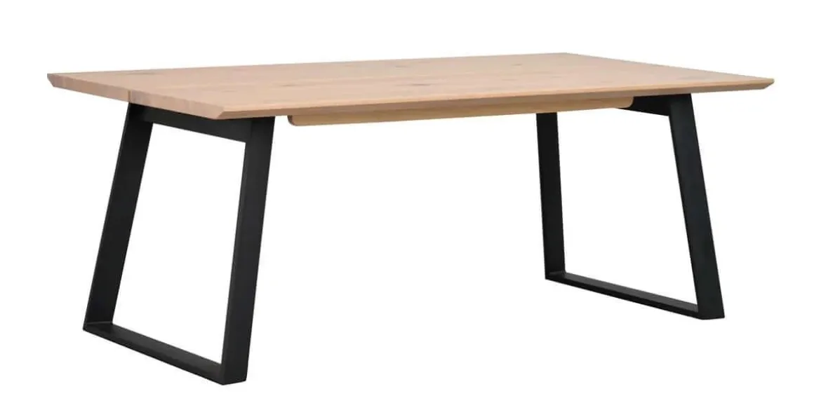 MELVILLE MATBORD VITPIGMENTERAD/SVART