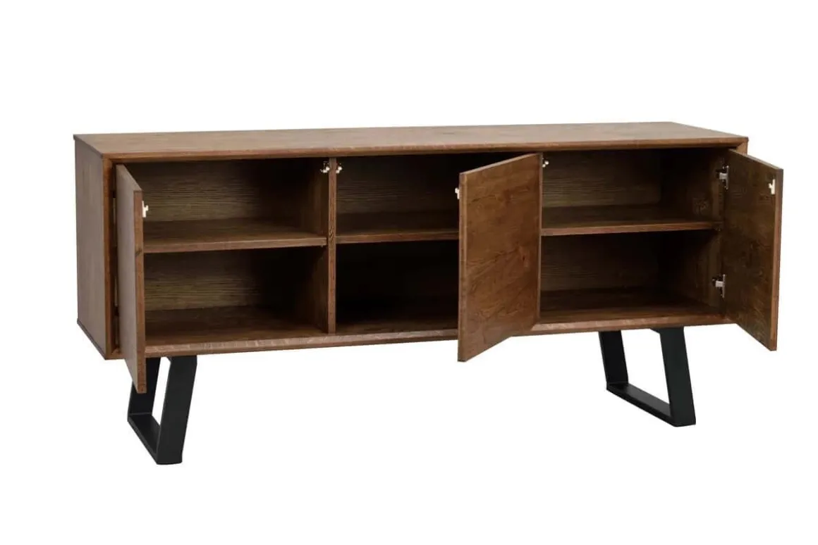 MELVILLE SIDEBOARD BRUN/SVART / DEMOEX