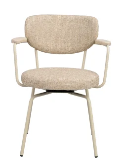 Merrick Karmstol – Mörkbeige/Beige (Snurr)