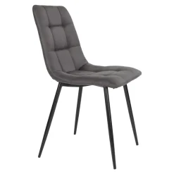 Middelfart Köksstol Microfiber Grå