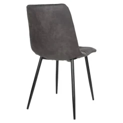 Middelfart Köksstol Microfiber Grå
