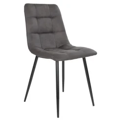 Middelfart Köksstol Microfiber Grå