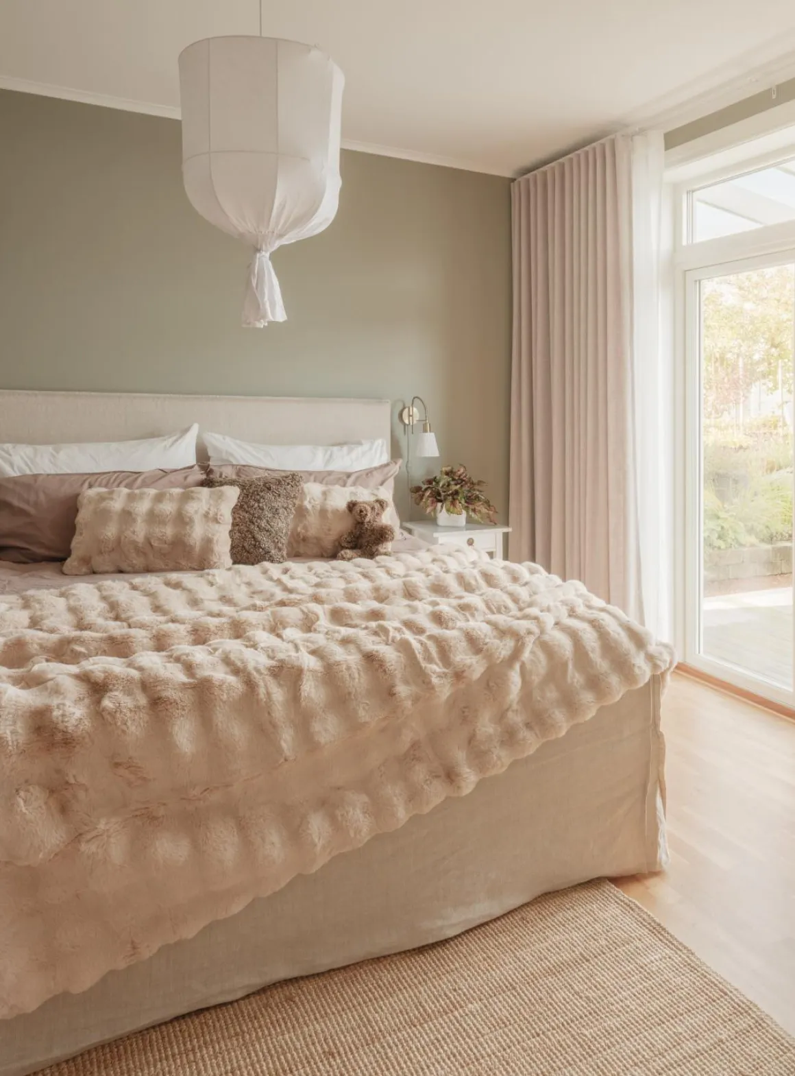 Misty Pläd 140x220 Beige Stor