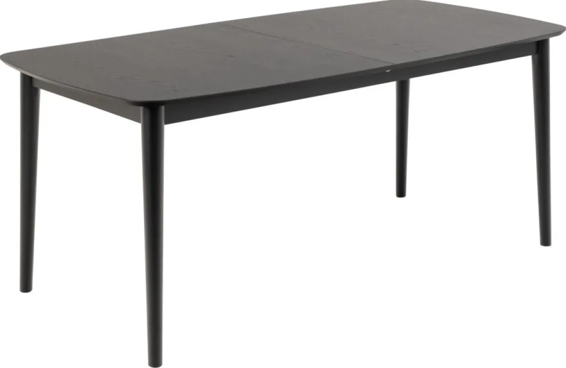 Montreux Matbord Svart 180-219 cm.