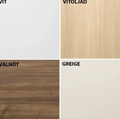 Niitty Tv-Bänk 2 dörrar Låg Vägghängd