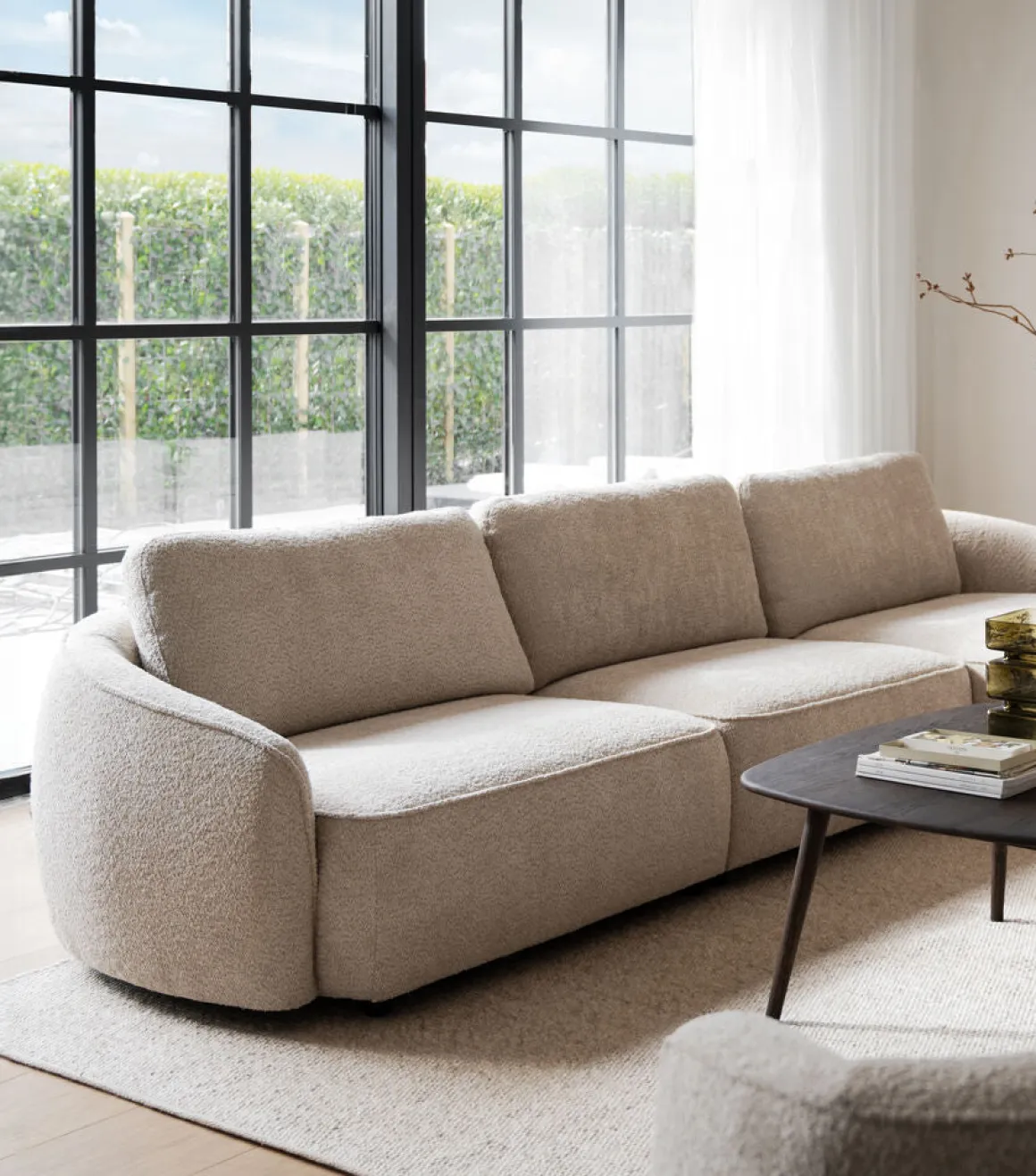 Norris 4-sits Soffa tyg Brenda