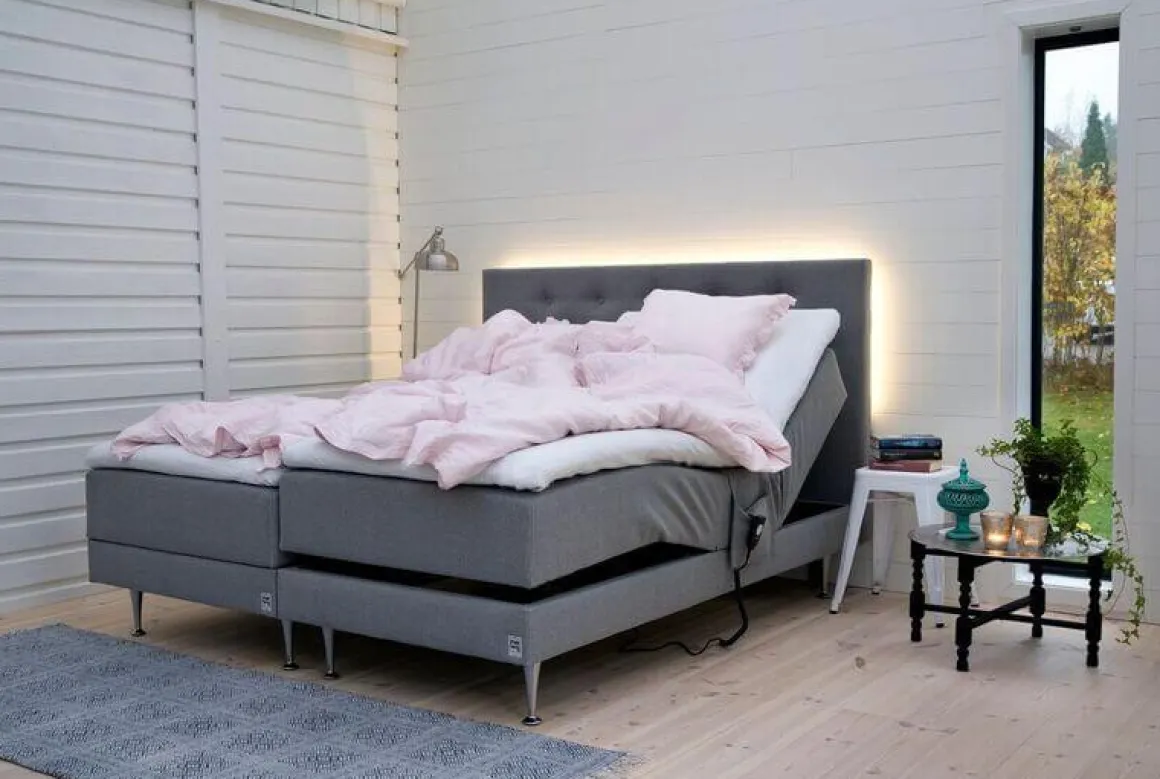 NORRSKEN | COMFORT STÄLLBAR SÄNG 90x200