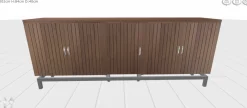 Regal Wood R67 Sideboard Ribbpanel