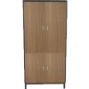 Regal Wood Svart Ek 80 Bokhylla
