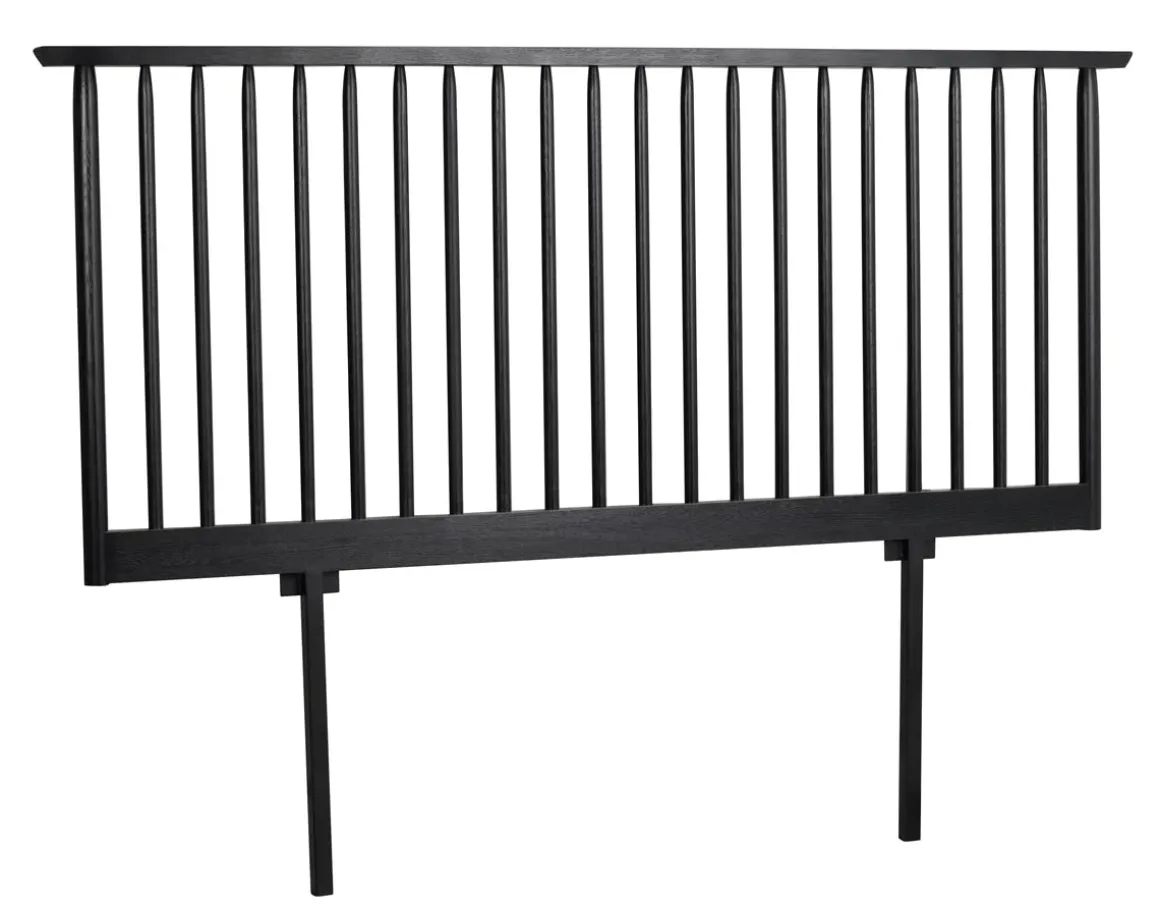 Riggins Sänggavel 180 Svart