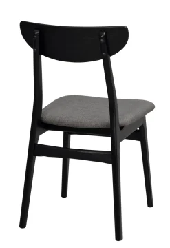 RODHAM KÖKSSTOL SVART/MÖRKGRÅ