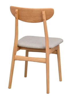 Rodham stol ek/grå-beige