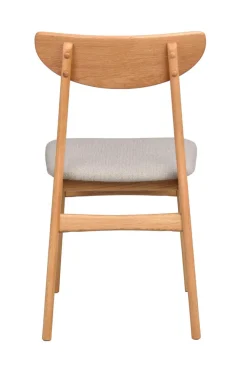 Rodham stol ek/grå-beige