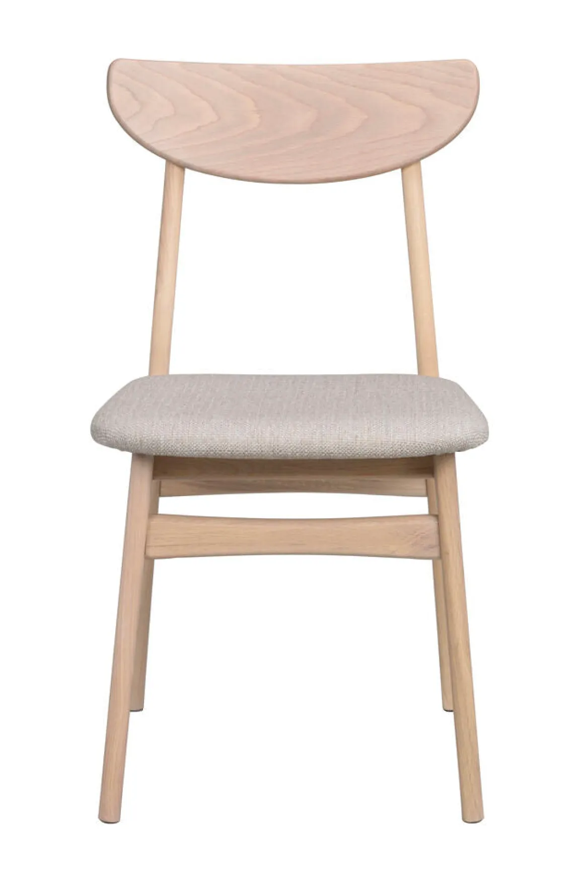 Rodham stol vitpigment ek/grå-beige