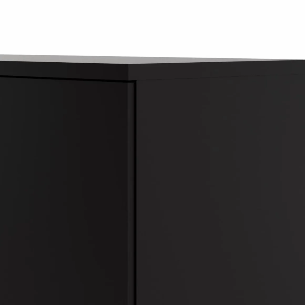 Roomers Sideboard Svart/Valnöt