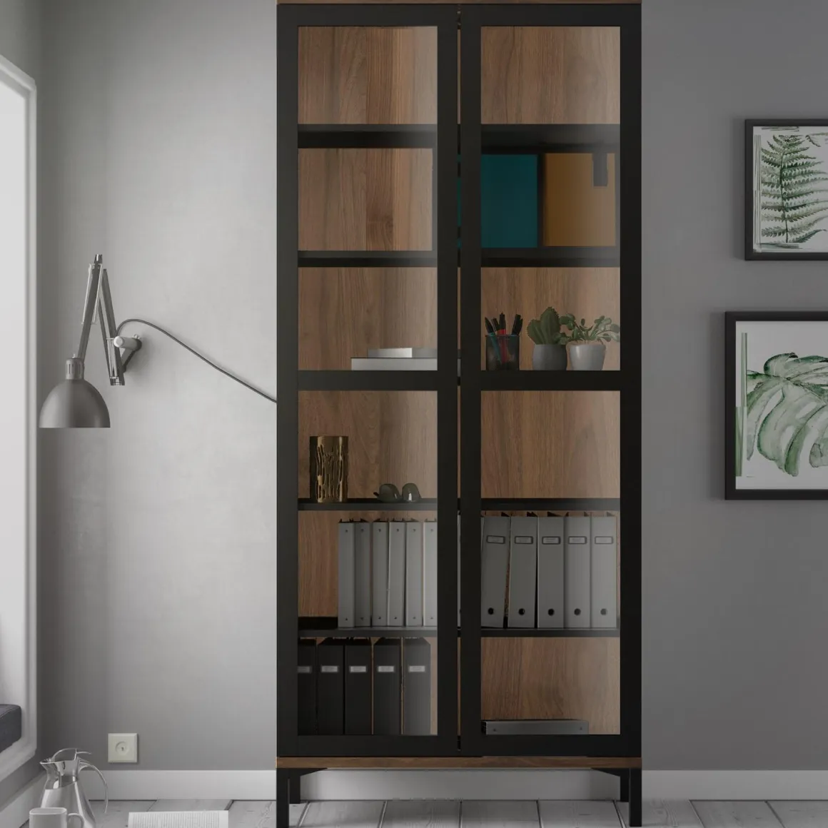 Roomers Vitrin Svart