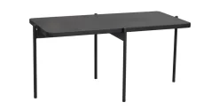 SHELTON SOFFBORD SVART 95cm