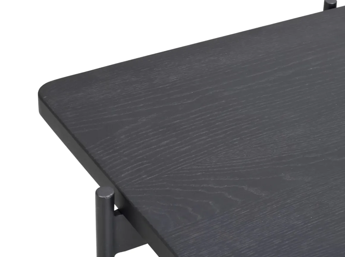 SHELTON SOFFBORD SVART 95cm