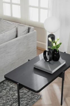 SHELTON SOFFBORD SVART 95cm