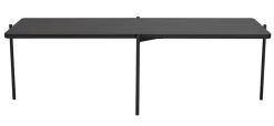SHELTON SOFFBORD SVART 145cm
